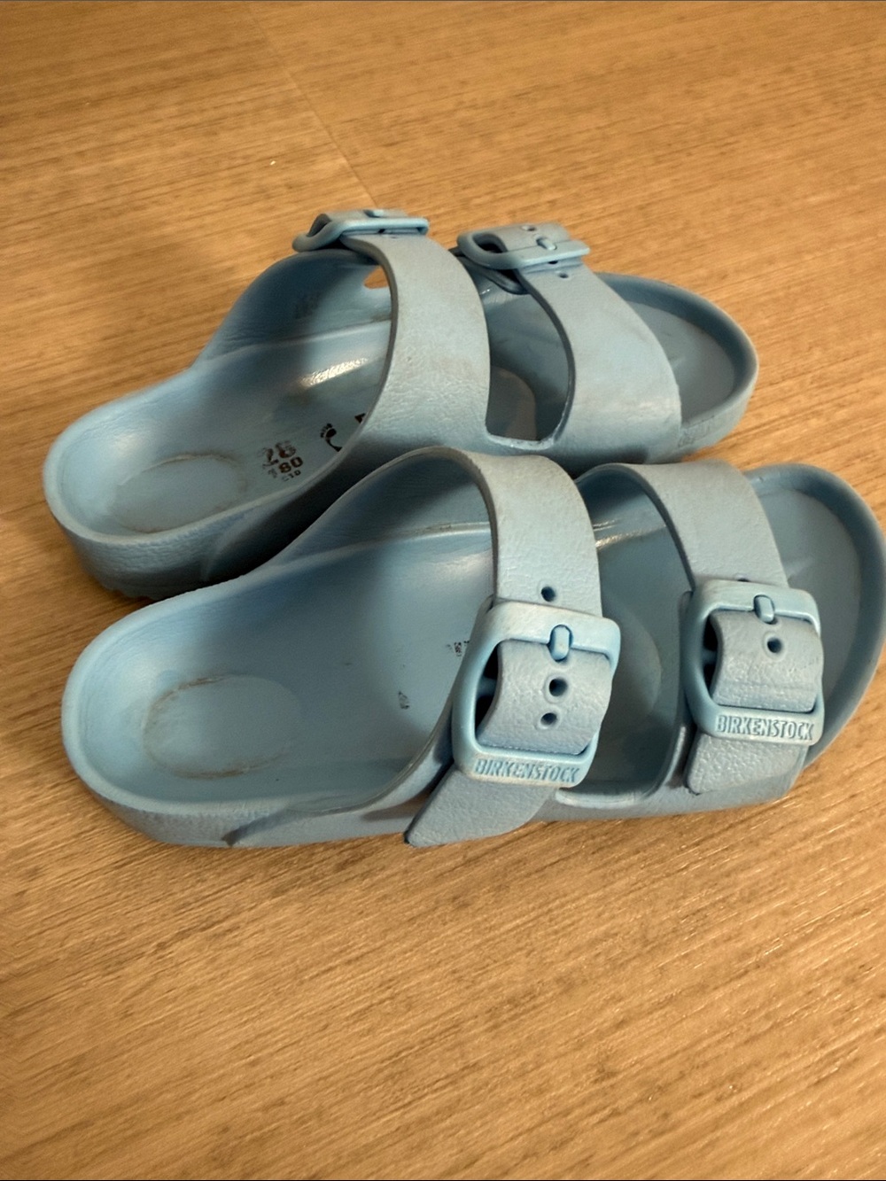 Birkenstock Kids Arizona EVA Sandals in Sky Blue - Picture 6 of 6